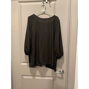 Humble Chic NY Black Bow Back Top – 1X, NWT!
